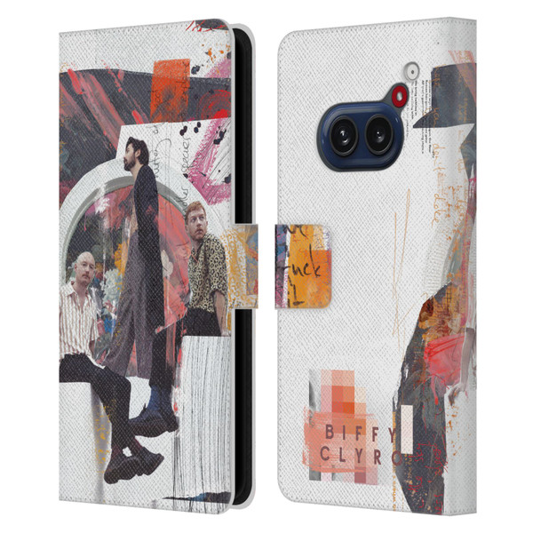 Biffy Clyro Graphics Band Art Leather Book Wallet Case Cover For Nothing Phone (2a)