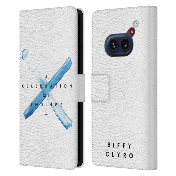 Biffy Clyro Graphics A Celebration Of Endings Leather Book Wallet Case Cover For Nothing Phone (2a)