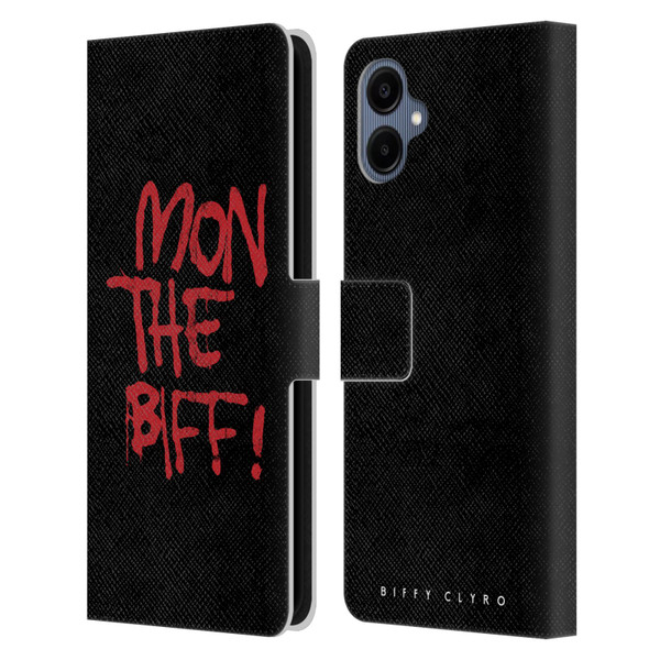 Biffy Clyro Graphics Mon The Biff Leather Book Wallet Case Cover For Samsung Galaxy A06 4G