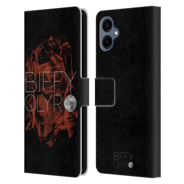 Biffy Clyro Graphics Red Leather Book Wallet Case Cover For Samsung Galaxy A06 4G