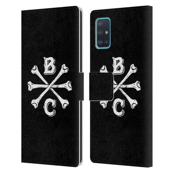 Biffy Clyro Graphics Bones Logo Leather Book Wallet Case Cover For Samsung Galaxy A51 (2019)