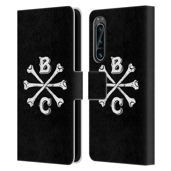 Biffy Clyro Graphics Bones Logo Leather Book Wallet Case Cover For Sony Xperia 5 IV