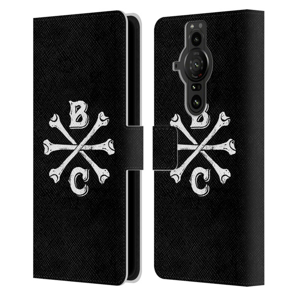 Biffy Clyro Graphics Bones Logo Leather Book Wallet Case Cover For Sony Xperia Pro-I