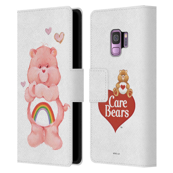 Care Bears Classic Cheer Leather Book Wallet Case Cover For Samsung Galaxy S9