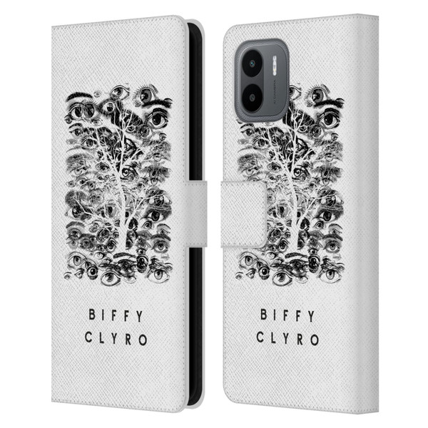Biffy Clyro Graphics Eyes Leather Book Wallet Case Cover For Xiaomi Redmi A2
