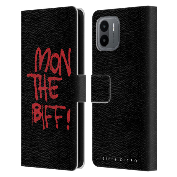 Biffy Clyro Graphics Mon The Biff Leather Book Wallet Case Cover For Xiaomi Redmi A2