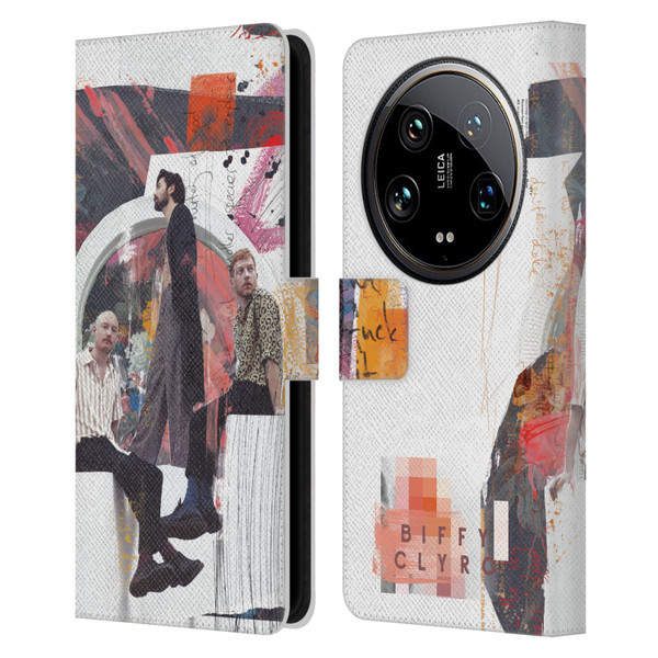 Biffy Clyro Graphics Band Art Leather Book Wallet Case Cover For Xiaomi 14 Ultra