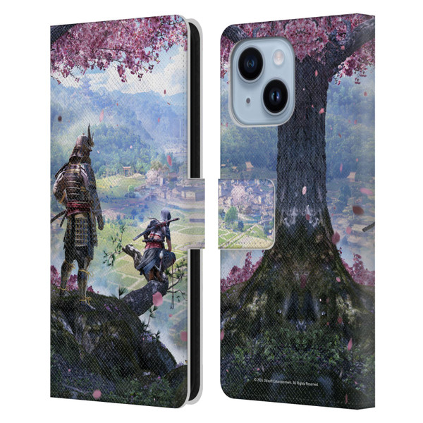 Assassin's Creed Shadows Graphics Key Art Leather Book Wallet Case Cover For Apple iPhone 14 Plus