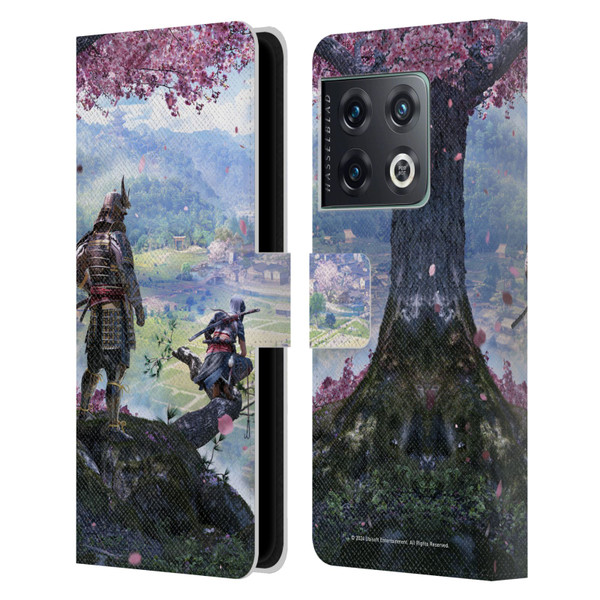 Assassin's Creed Shadows Graphics Key Art Leather Book Wallet Case Cover For OnePlus 10 Pro