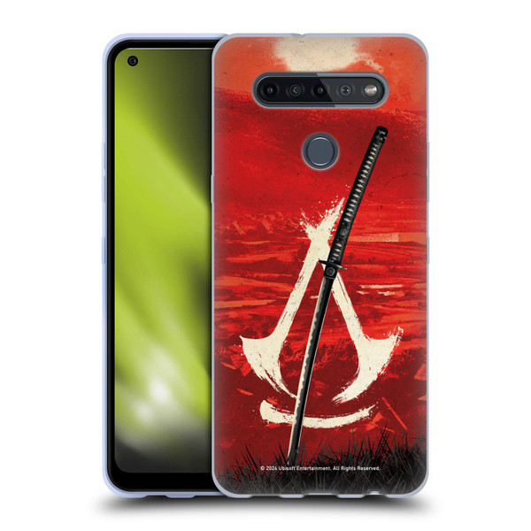 Assassin's Creed Shadows Graphics Crest Katana Soft Gel Case for LG K51S