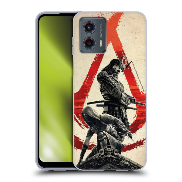 Assassin's Creed Shadows Graphics Yasuke And Naoe Soft Gel Case for Motorola Moto G (2023)