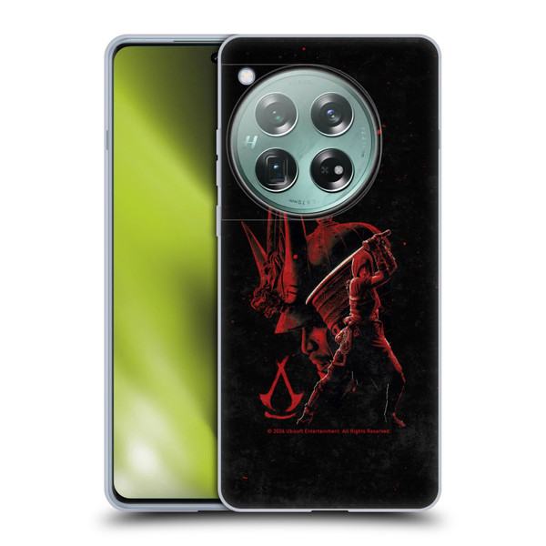 Assassin's Creed Shadows Graphics Yasuke Naoe Red Soft Gel Case for OnePlus 12