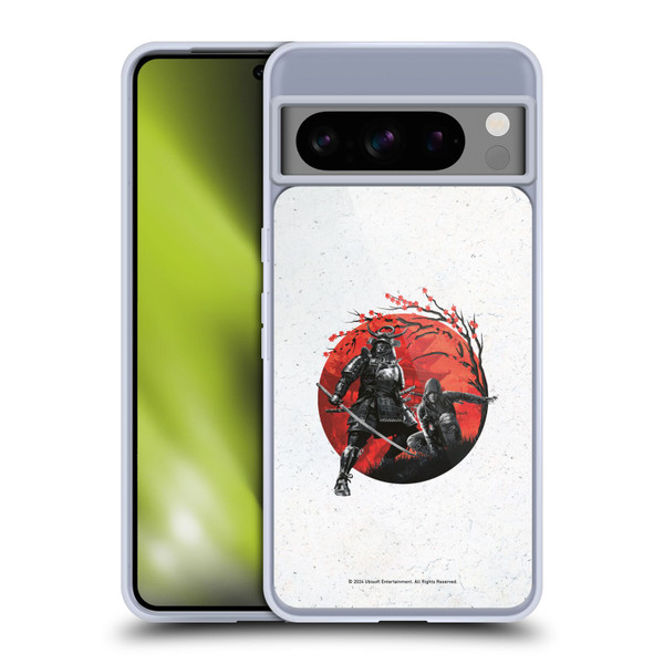 Assassin's Creed Shadows Graphics Japan Flag Characters Soft Gel Case for Google Pixel 8 Pro