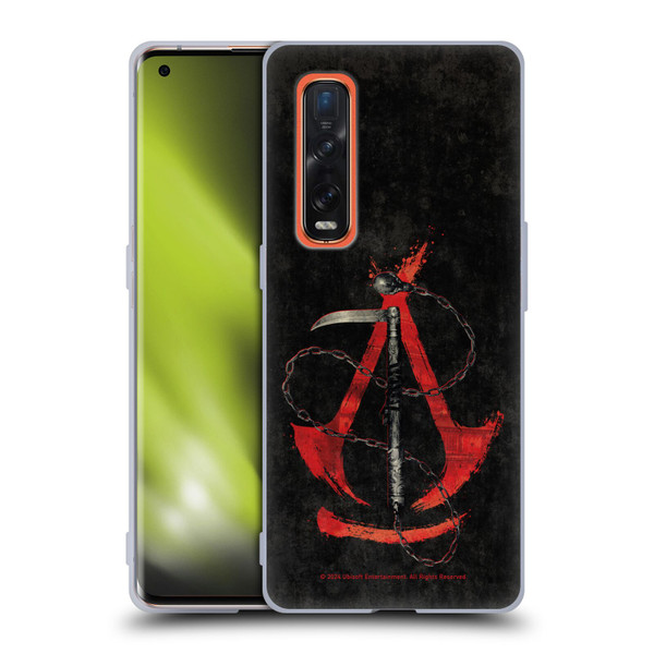 Assassin's Creed Shadows Graphics Kusarigama Soft Gel Case for OPPO Find X2 Pro 5G
