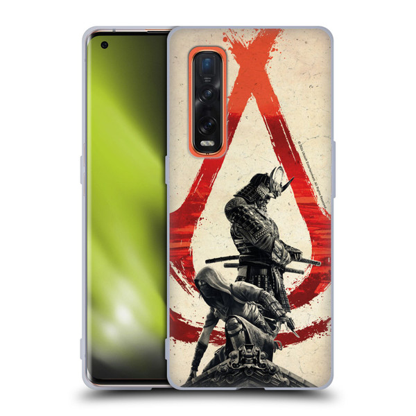 Assassin's Creed Shadows Graphics Yasuke And Naoe Soft Gel Case for OPPO Find X2 Pro 5G