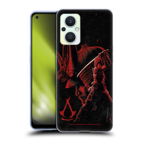 Assassin's Creed Shadows Graphics Yasuke Naoe Red Soft Gel Case for OPPO Reno8 Lite