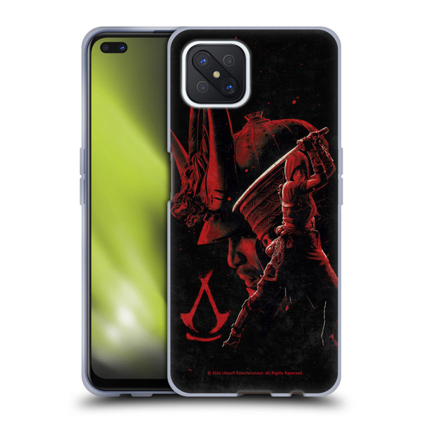 Assassin's Creed Shadows Graphics Yasuke Naoe Red Soft Gel Case for OPPO Reno4 Z 5G