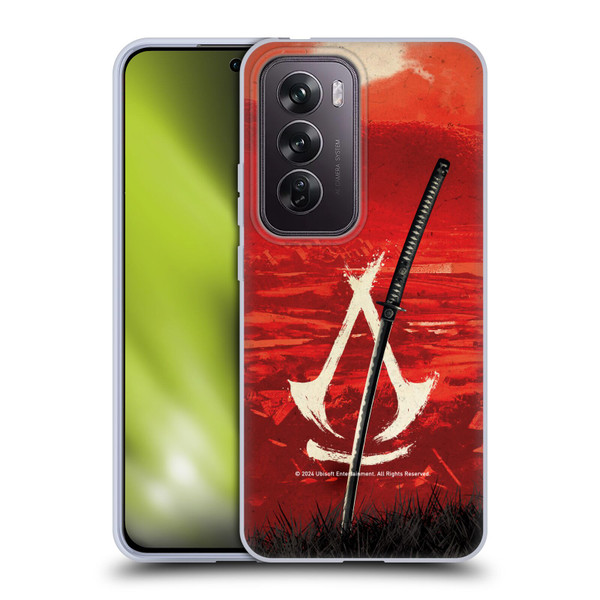 Assassin's Creed Shadows Graphics Crest Katana Soft Gel Case for OPPO Reno12 Pro 5G