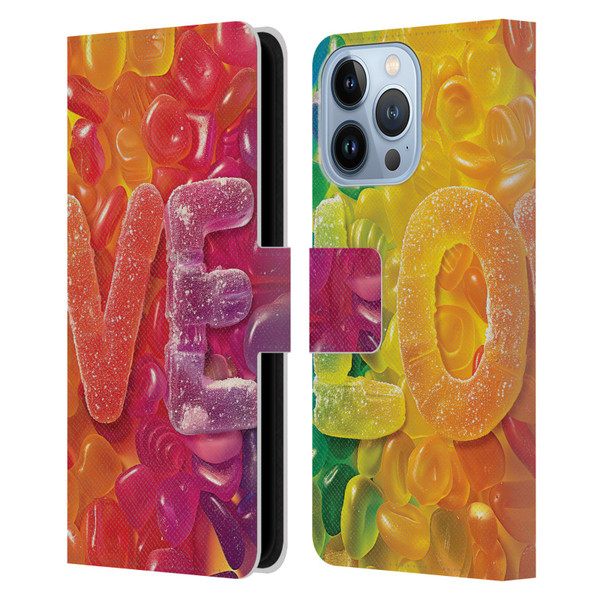 Michael David Ward Fantasy & Whimsical Love Is Sweet Leather Book Wallet Case Cover For Apple iPhone 13 Pro