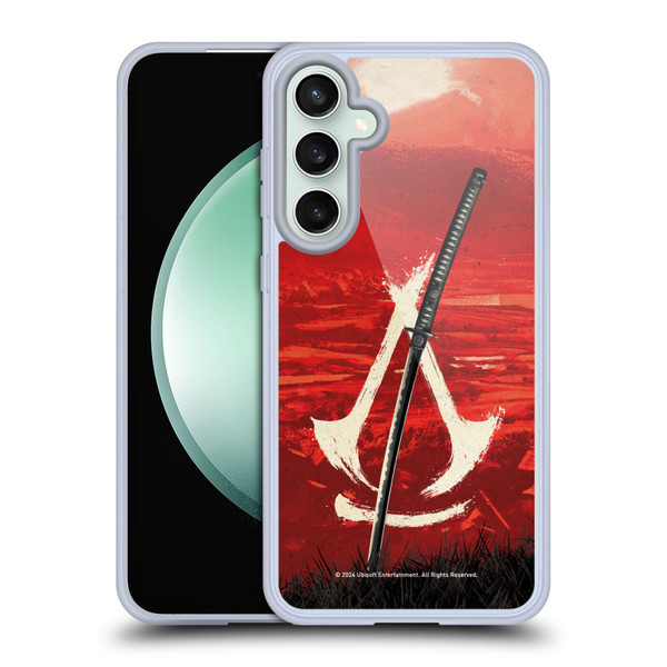 Assassin's Creed Shadows Graphics Crest Katana Soft Gel Case for Samsung Galaxy S23 FE 5G
