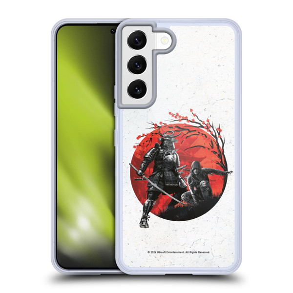 Assassin's Creed Shadows Graphics Japan Flag Characters Soft Gel Case for Samsung Galaxy S22 5G