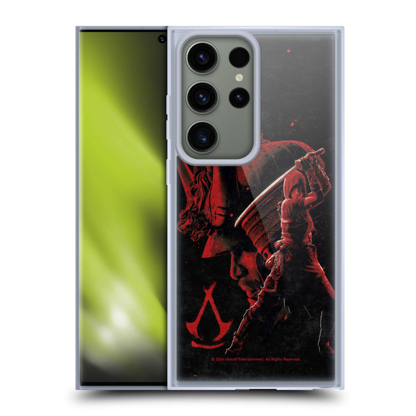 Assassin's Creed Shadows Graphics Yasuke Naoe Red Soft Gel Case for Samsung Galaxy S23 Ultra 5G