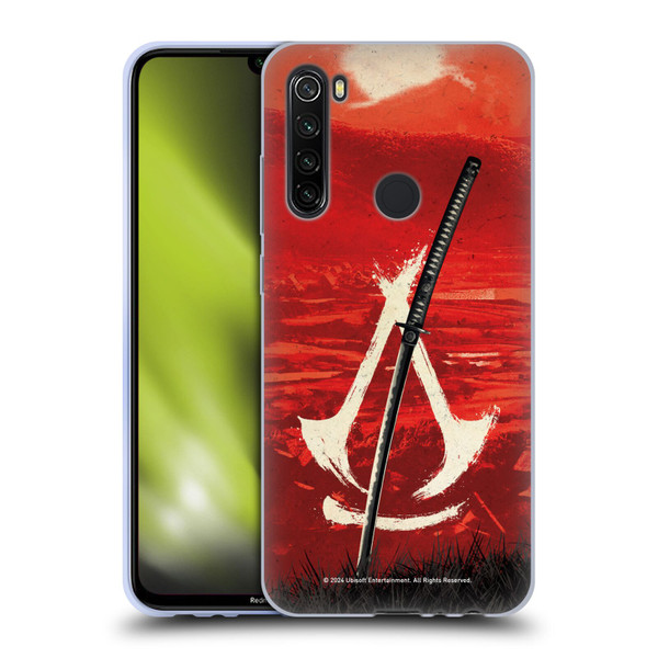 Assassin's Creed Shadows Graphics Crest Katana Soft Gel Case for Xiaomi Redmi Note 8T