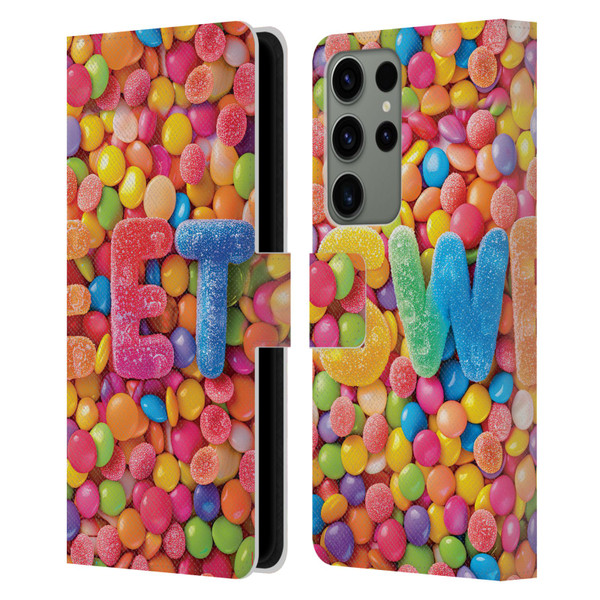 Michael David Ward Fantasy & Whimsical Candies Leather Book Wallet Case Cover For Samsung Galaxy S23 Ultra 5G