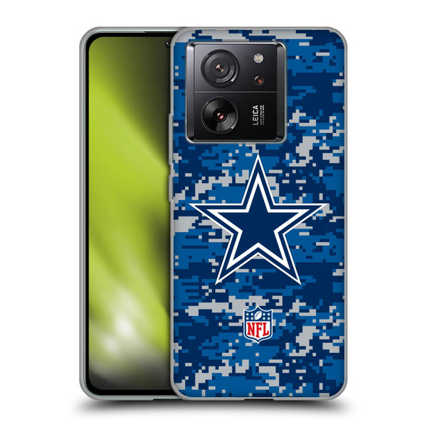 NFL Dallas Cowboys Graphics Digital Camouflage Soft Gel Case for Xiaomi 13T 5G / 13T Pro 5G