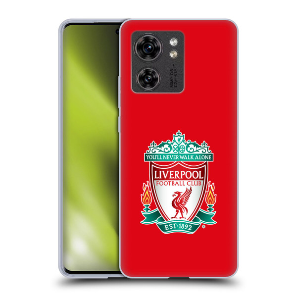 Liverpool Football Club Crest 1 Red 1 Soft Gel Case for Motorola Edge (2023)