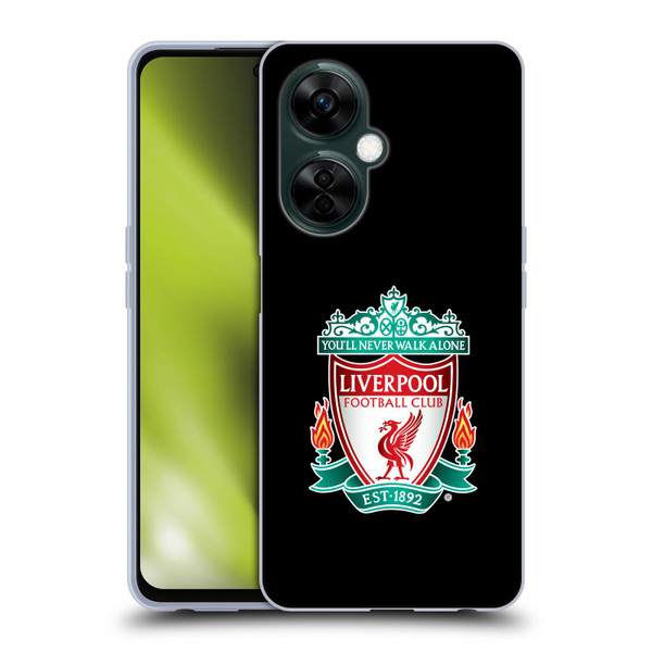 Liverpool Football Club Crest 1 Black 1 Soft Gel Case for OnePlus Nord N30