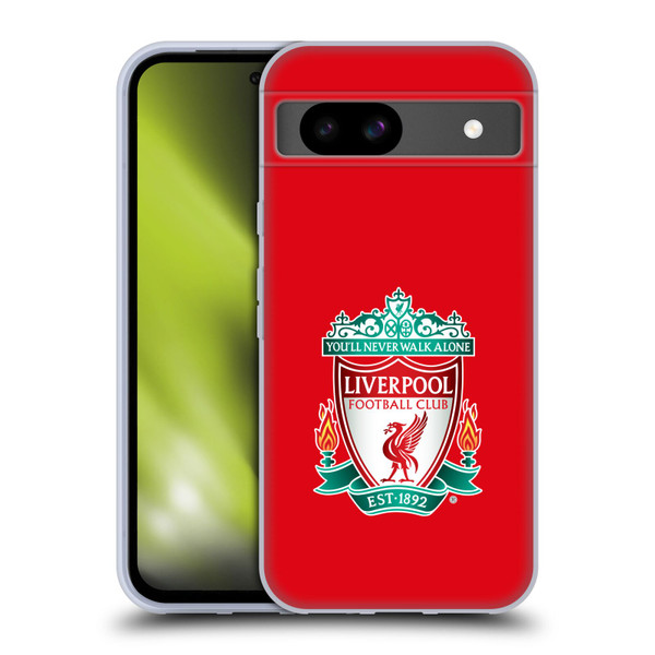 Liverpool Football Club Crest 1 Red 1 Soft Gel Case for Google Pixel 8a