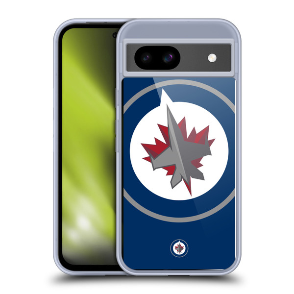 NHL Winnipeg Jets Oversized Soft Gel Case for Google Pixel 8a