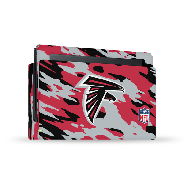 NFL Atlanta Falcons Camou Vinyl Sticker Skin Decal Cover for Nintendo Switch Console & Dock