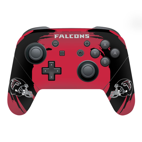 NFL Atlanta Falcons Sweep Stroke Vinyl Sticker Skin Decal Cover for Nintendo Switch Pro Controller