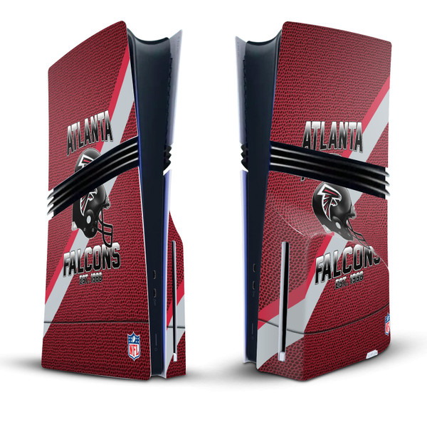 NFL Team 1 Atlanta Falcons Vinyl Sticker Skin Decal Cover for Sony PS5 Pro Disc Edition Console
