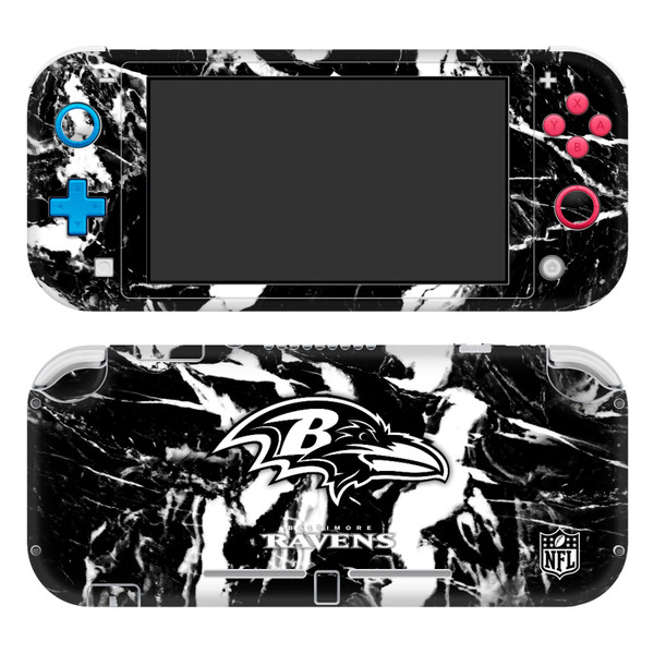 NFL Baltimore Ravens Marble Vinyl Sticker Skin Decal Cover for Nintendo Switch Lite