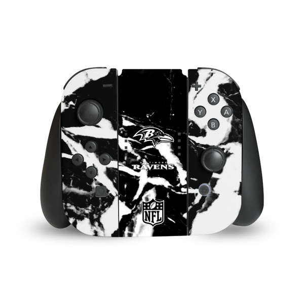 NFL Baltimore Ravens Marble Vinyl Sticker Skin Decal Cover for Nintendo Switch Joy Controller