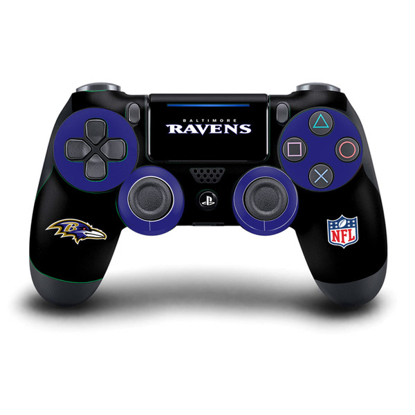 NFL Baltimore Ravens Plain Vinyl Sticker Skin Decal Cover for Sony DualShock 4 Controller