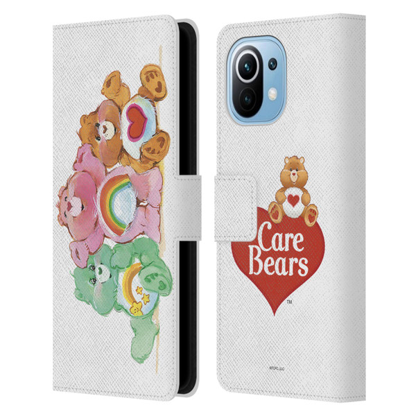 Care Bears Classic Group Leather Book Wallet Case Cover For Xiaomi Mi 11