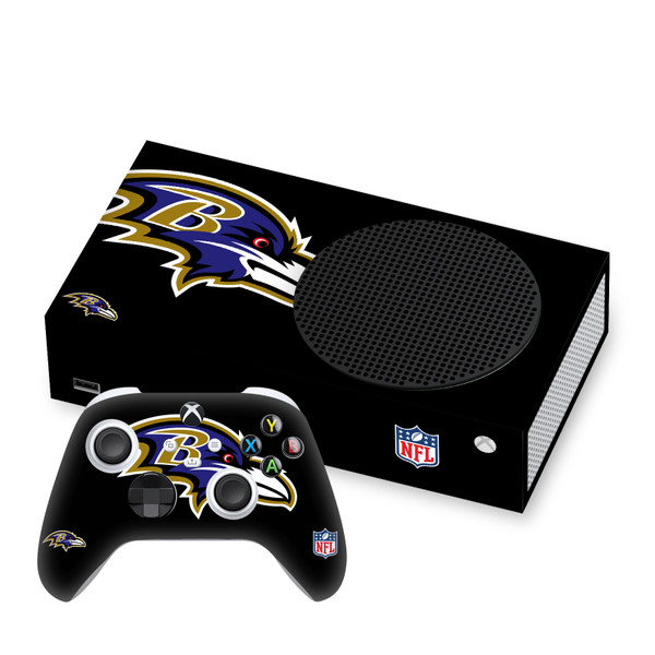 NFL Baltimore Ravens Oversize Vinyl Sticker Skin Decal Cover for Microsoft Series S Console & Controller
