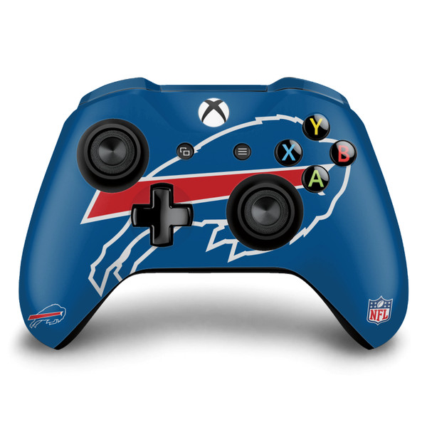 NFL Buffalo Bills Oversize Vinyl Sticker Skin Decal Cover for Microsoft Xbox One S / X Controller