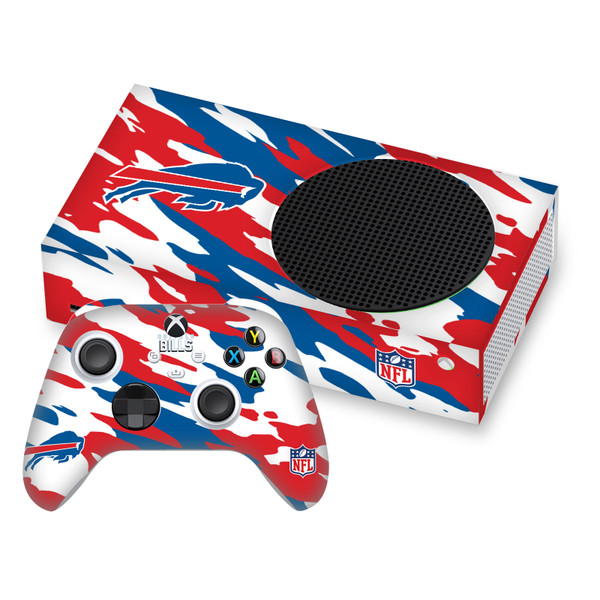 NFL Buffalo Bills Camou Vinyl Sticker Skin Decal Cover for Microsoft Series S Console & Controller