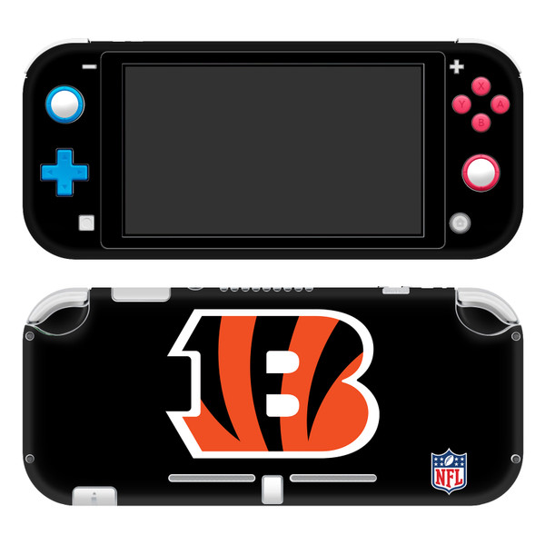 NFL Cincinnati Bengals Plain Vinyl Sticker Skin Decal Cover for Nintendo Switch Lite