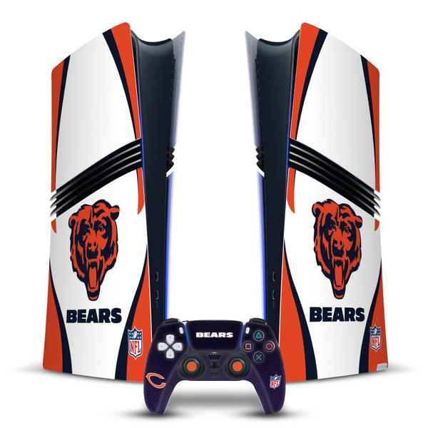 NFL Chicago Bears Logo Art Vinyl Sticker Skin Decal Cover for Sony PS5 Pro Digital Edition Bundle