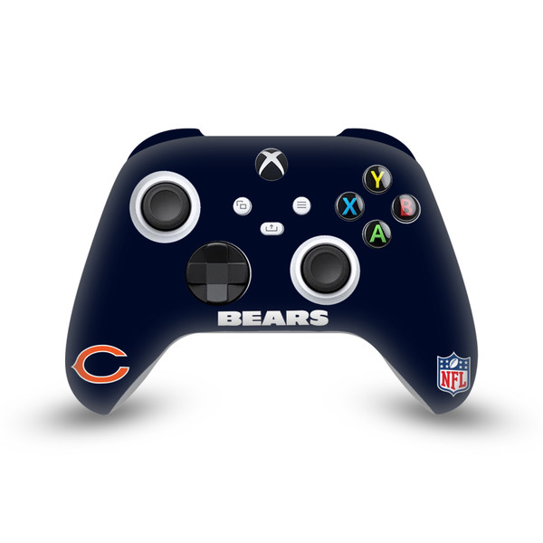 NFL Chicago Bears Plain Vinyl Sticker Skin Decal Cover for Microsoft Xbox Series X / Series S Controller