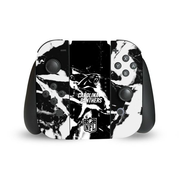 NFL Carolina Panthers Marble Vinyl Sticker Skin Decal Cover for Nintendo Switch Joy Controller