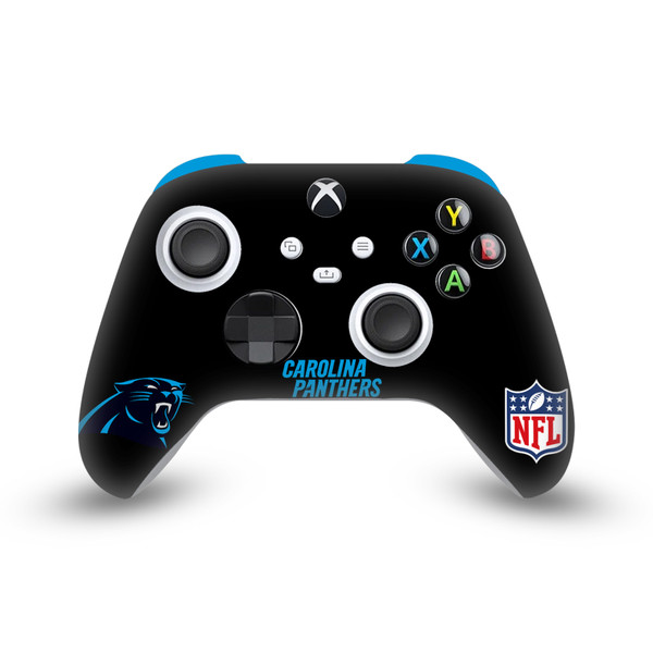 NFL Carolina Panthers Plain Vinyl Sticker Skin Decal Cover for Microsoft Xbox Series X / Series S Controller
