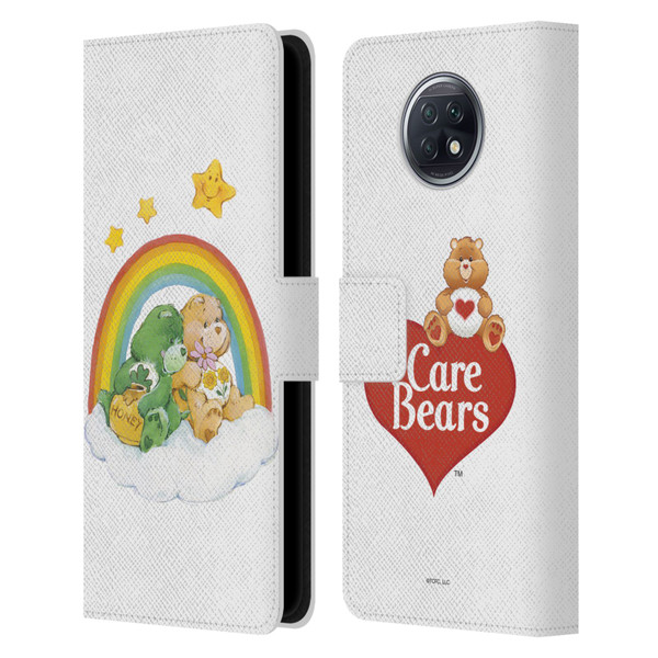 Care Bears Classic Rainbow 2 Leather Book Wallet Case Cover For Xiaomi Redmi Note 9T 5G