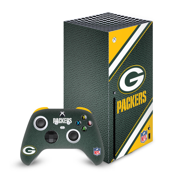 NFL Green Bay Packers Logo Art Vinyl Sticker Skin Decal Cover for Microsoft Series X Console & Controller